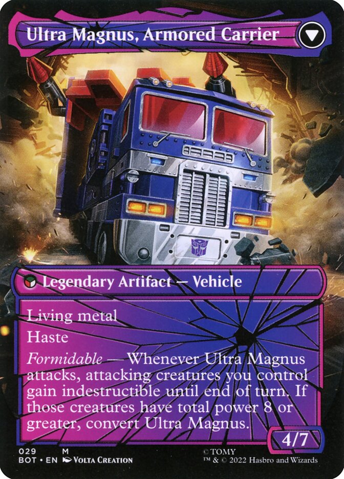 Ultra Magnus, Estrategista / Ultra Magnus, Tactician - Magic: The Gathering - MoxLand