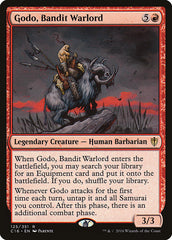 Godo, Bandido Senhor da Guerra / Godo, Bandit Warlord - Magic: The Gathering - MoxLand