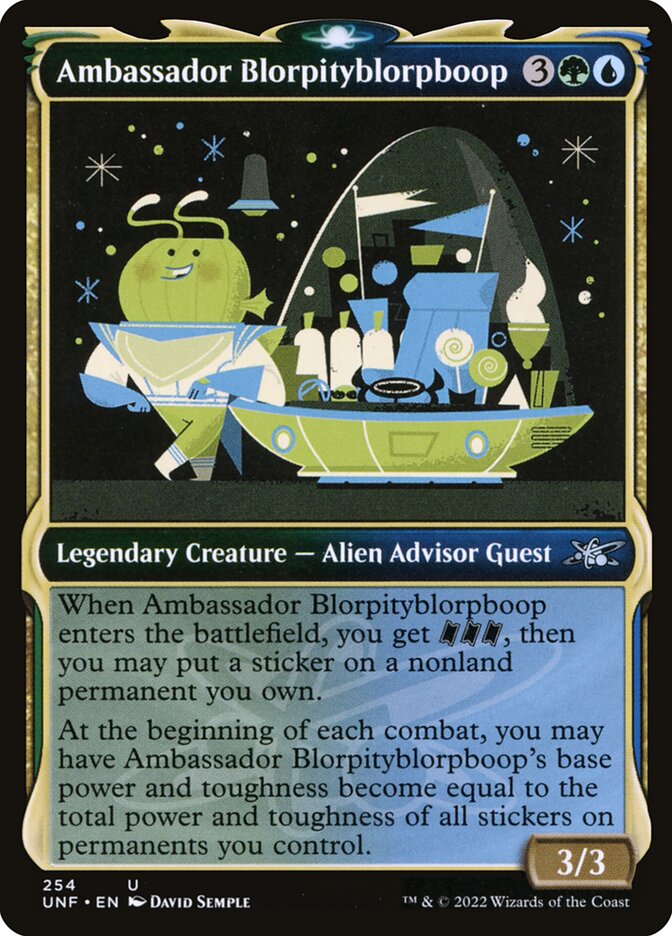 Ambassador Blorpityblorpboop - Magic: The Gathering - MoxLand