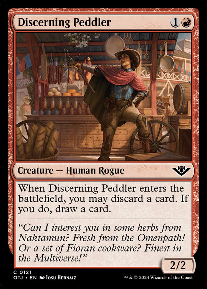 Ambulante Perspicaz / Discerning Peddler - Magic: The Gathering - MoxLand