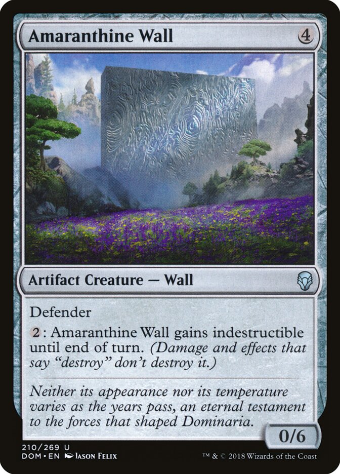 Muralha Amarantina / Amaranthine Wall - Magic: The Gathering - MoxLand