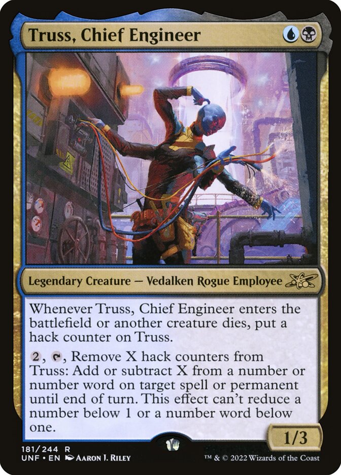 Truss, Chief Engineer - Magic: The Gathering - MoxLand