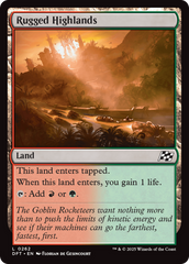 Planalto Acidentado / Rugged Highlands - Magic: The Gathering - MoxLand