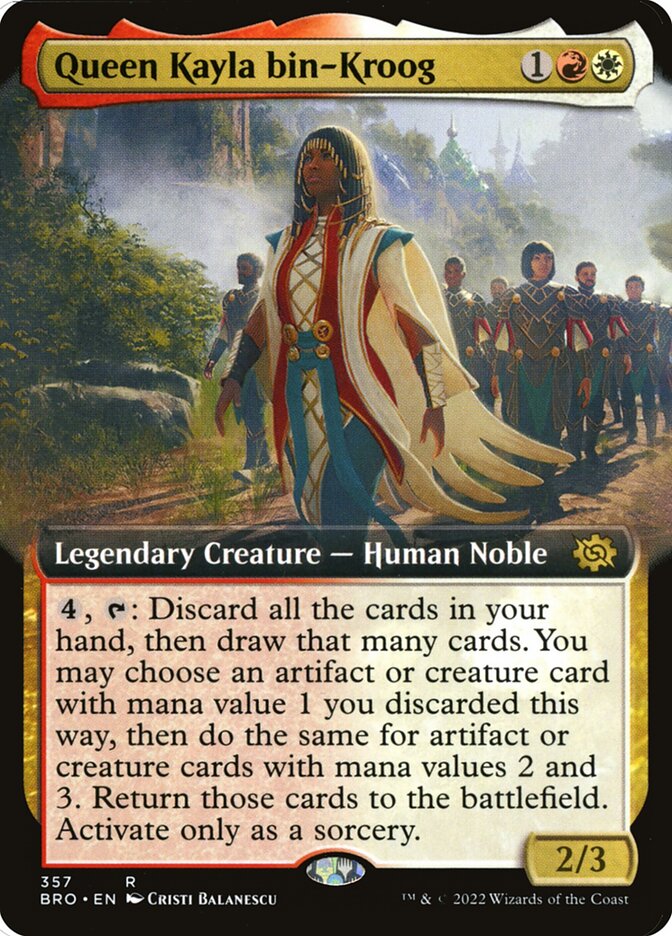 Rainha Kayla bin-Kroog / Queen Kayla bin-Kroog - Magic: The Gathering - MoxLand