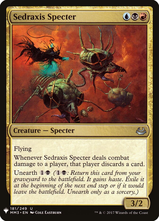 Espectro de Sedraxis / Sedraxis Specter - Magic: The Gathering - MoxLand