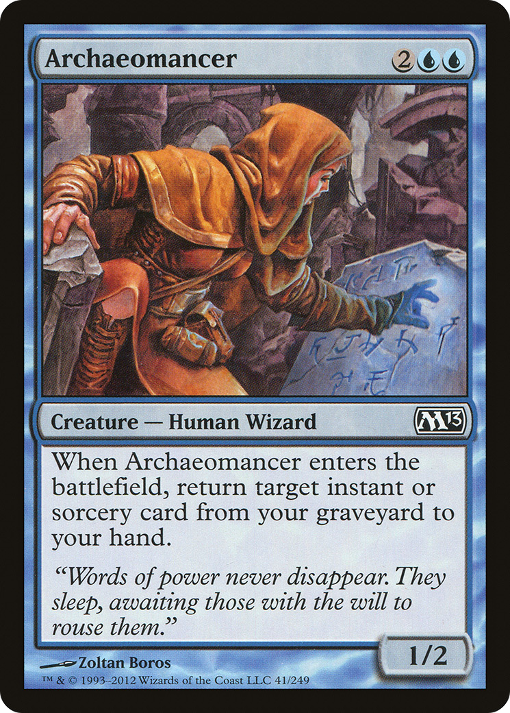 Arqueomante / Archaeomancer - Magic: The Gathering - MoxLand