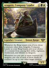 Aragorn, Líder da Sociedade / Aragorn, Company Leader - Magic: The Gathering - MoxLand