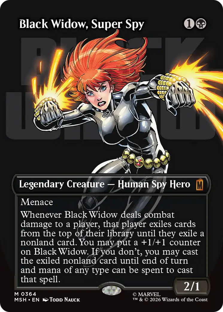 Black Widow, Super Spy - Magic: The Gathering - MoxLand