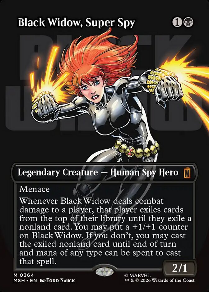 Black Widow, Super Spy - Magic: The Gathering - MoxLand