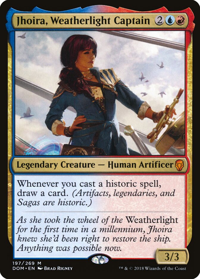 Jhoira, Capitã do Bons Ventos / Jhoira, Weatherlight Captain - Magic: The Gathering - MoxLand