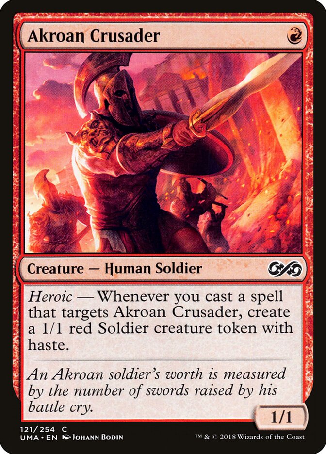 Cruzado Acrosano / Akroan Crusader - Magic: The Gathering - MoxLand