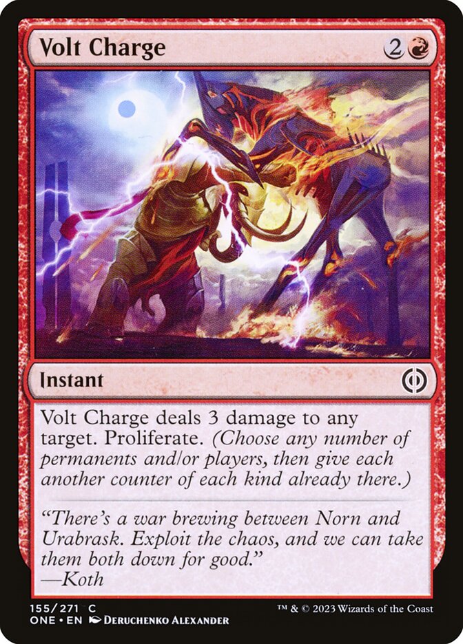 Ataque Voltaico / Volt Charge - Magic: The Gathering - MoxLand