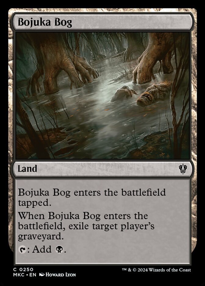 Pântano de Bojuka / Bojuka Bog - Magic: The Gathering - MoxLand