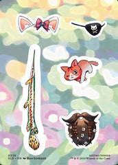 Sticker sheet - Magic: The Gathering - MoxLand