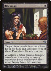 Chantagear / Blackmail - Magic: The Gathering - MoxLand