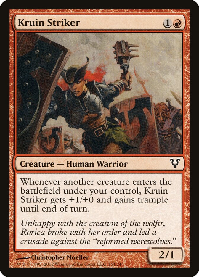 Atacante de Kruin / Kruin Striker - Magic: The Gathering - MoxLand