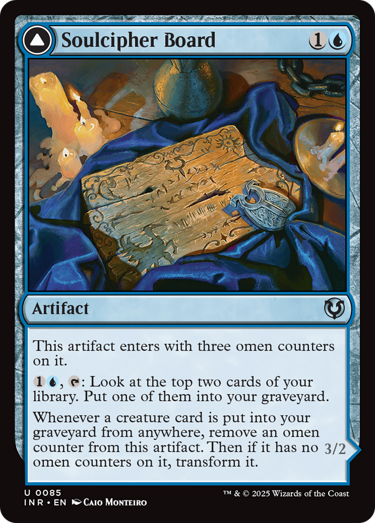 Tábua do Código Espiritual / Soulcipher Board - Magic: The Gathering - MoxLand
