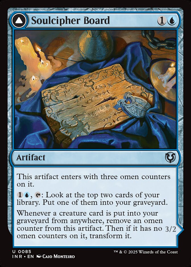 Tábua do Código Espiritual / Soulcipher Board - Magic: The Gathering - MoxLand