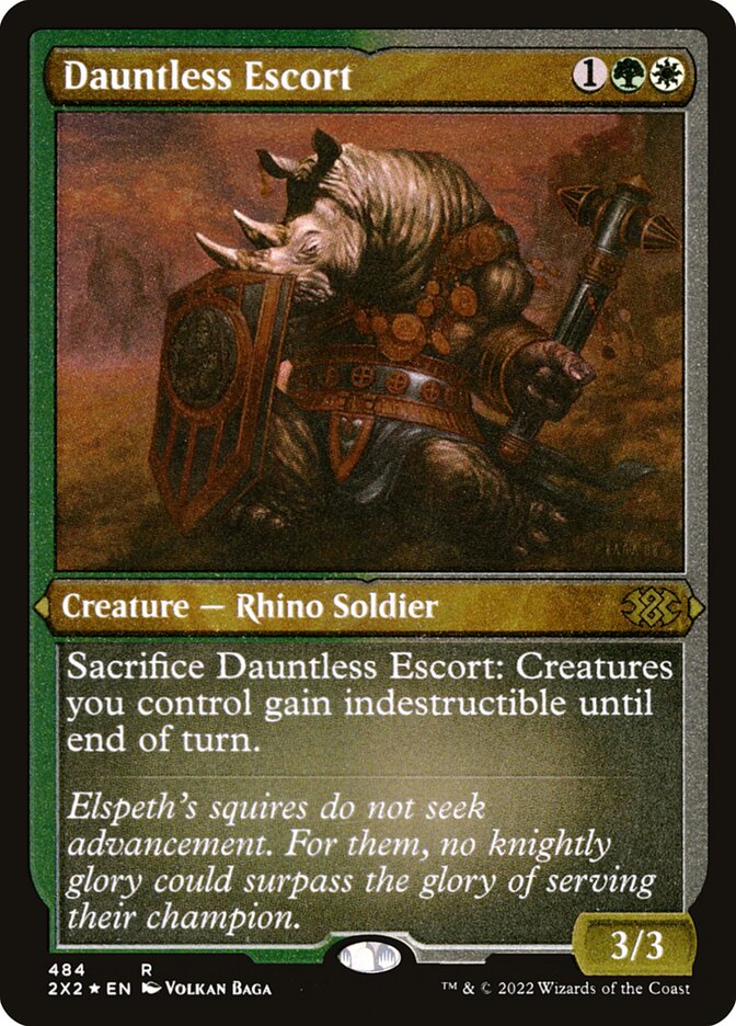 Acompanhante Destemido / Dauntless Escort - Magic: The Gathering - MoxLand