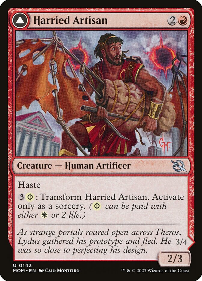 Artesão Aflito / Harried Artisan - Magic: The Gathering - MoxLand