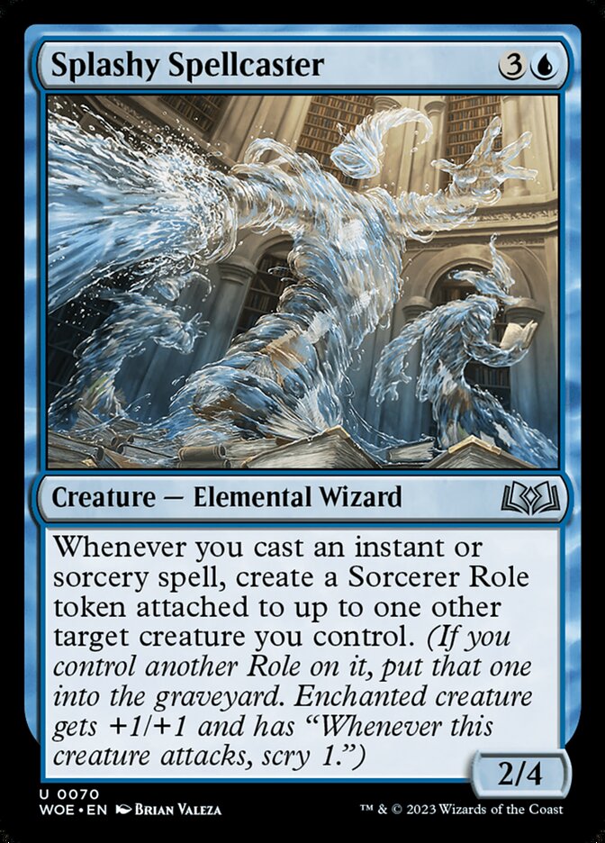 Mago Respingante / Splashy Spellcaster - Magic: The Gathering - MoxLand