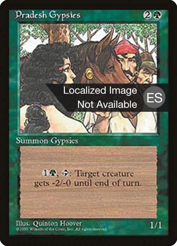 Ciganos de Pradesh / Pradesh Gypsies - Magic: The Gathering - MoxLand