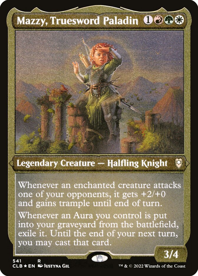Mazzy, Paladina da Espada Pura / Mazzy, Truesword Paladin - Magic: The Gathering - MoxLand
