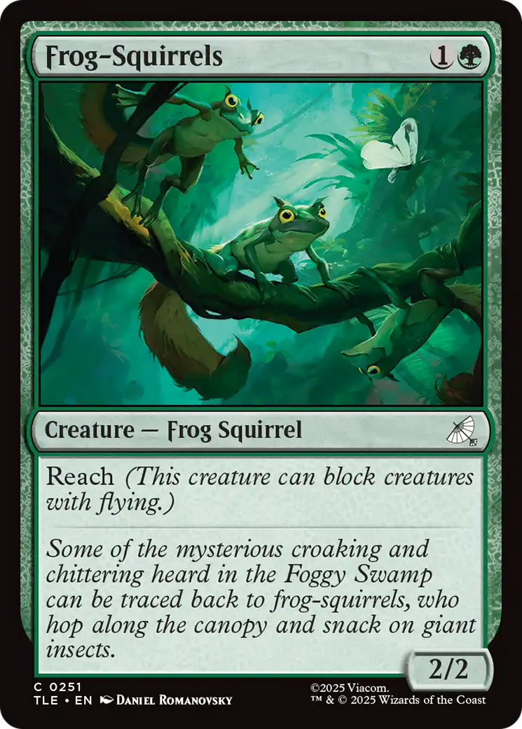 Esquilos-sapos / Frog-Squirrels - Magic: The Gathering - MoxLand