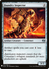 Inspetor da Fundição / Foundry Inspector - Magic: The Gathering - MoxLand