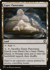 Panorama de Esper / Esper Panorama - Magic: The Gathering - MoxLand