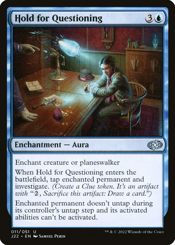 Hold for Questioning - Magic: The Gathering - MoxLand