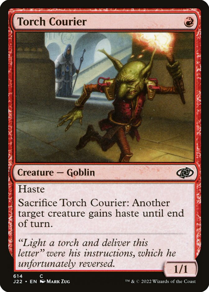 Mensageiro da Tocha / Torch Courier - Magic: The Gathering - MoxLand