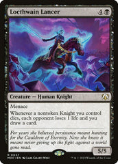 Lanceira de Locthwain / Locthwain Lancer - Magic: The Gathering - MoxLand