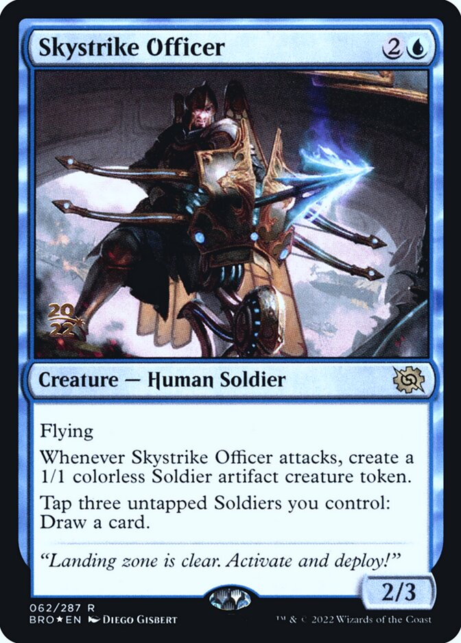 Oficial de Ataque Celeste / Skystrike Officer - Magic: The Gathering - MoxLand