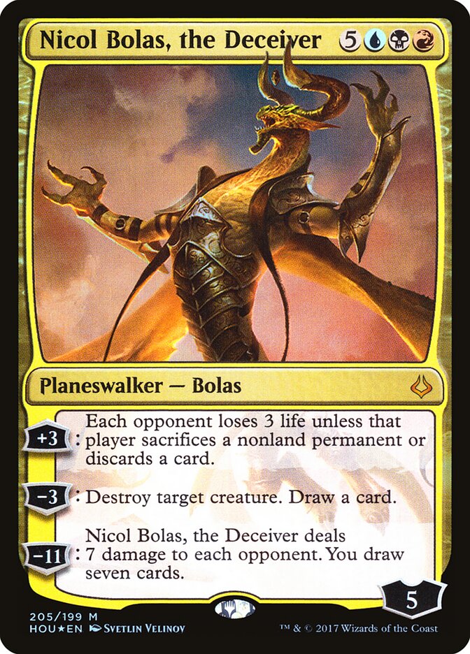 Nicol Bolas, o Enganador / Nicol Bolas, the Deceiver - Magic: The Gathering - MoxLand