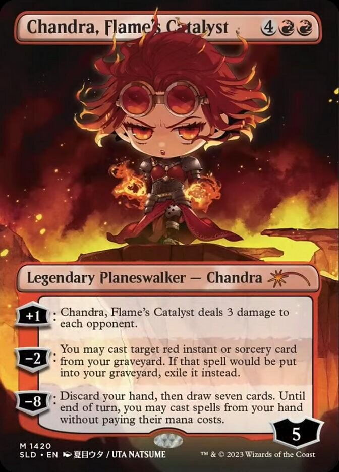 Chandra, Catalisadora da Chama / Chandra, Flame's Catalyst - Magic: The Gathering - MoxLand