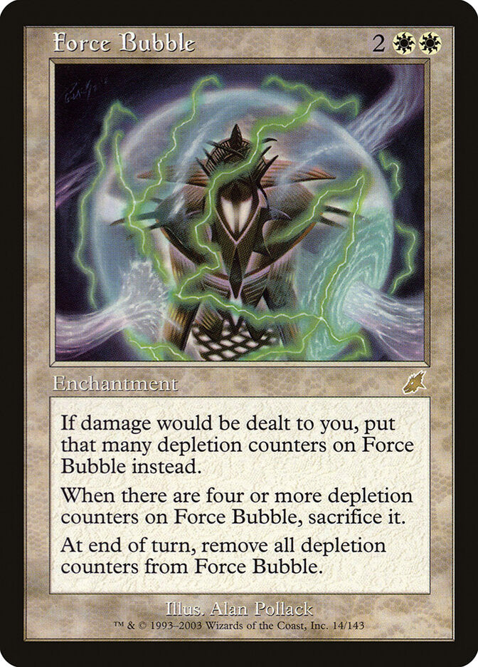 Bolha de Força / Force Bubble - Magic: The Gathering - MoxLand