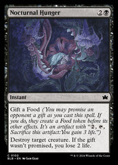 Fome Noturna / Nocturnal Hunger - Magic: The Gathering - MoxLand