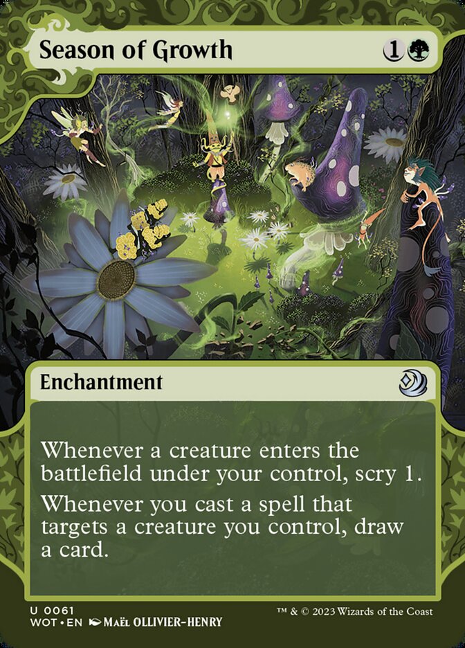 Temporada de Crescimento / Season of Growth - Magic: The Gathering - MoxLand