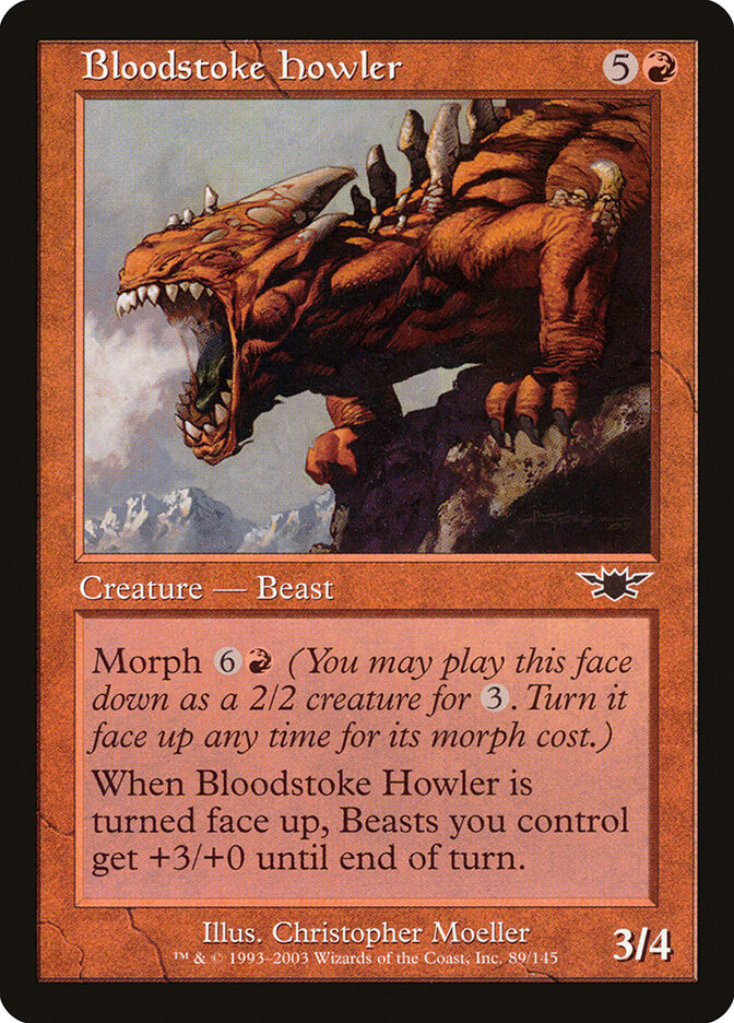 Uivador Ferve-Sangue / Bloodstoke Howler - Magic: The Gathering - MoxLand