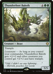 Baloth dos Pés de Trovão / Thunderfoot Baloth - Magic: The Gathering - MoxLand