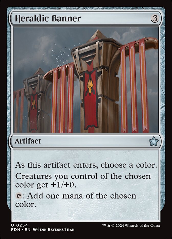 Estandarte Heráldico / Heraldic Banner - Magic: The Gathering - MoxLand