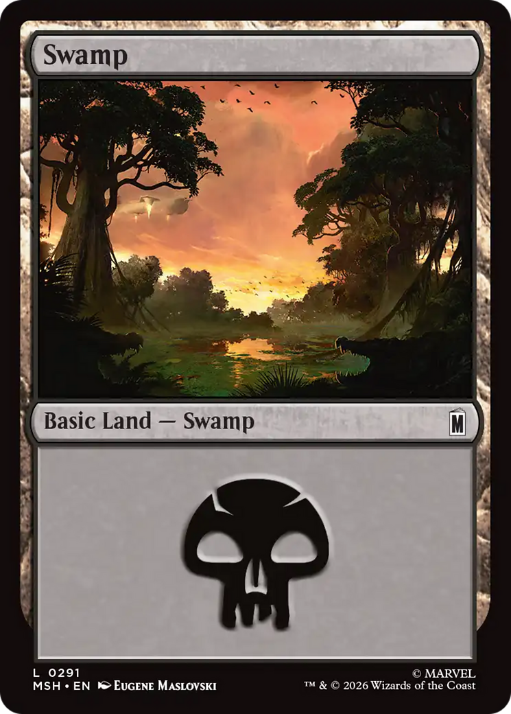 Pântano / Swamp - Magic: The Gathering - MoxLand