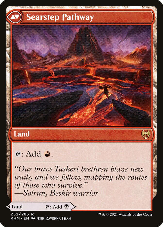 Senda do Passo Ruinoso / Blightstep Pathway - Magic: The Gathering - MoxLand