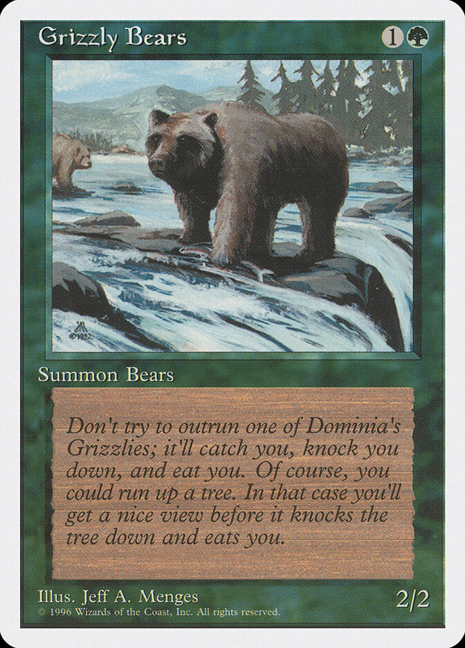 Ursos Cinzentos / Grizzly Bears - Magic: The Gathering - MoxLand