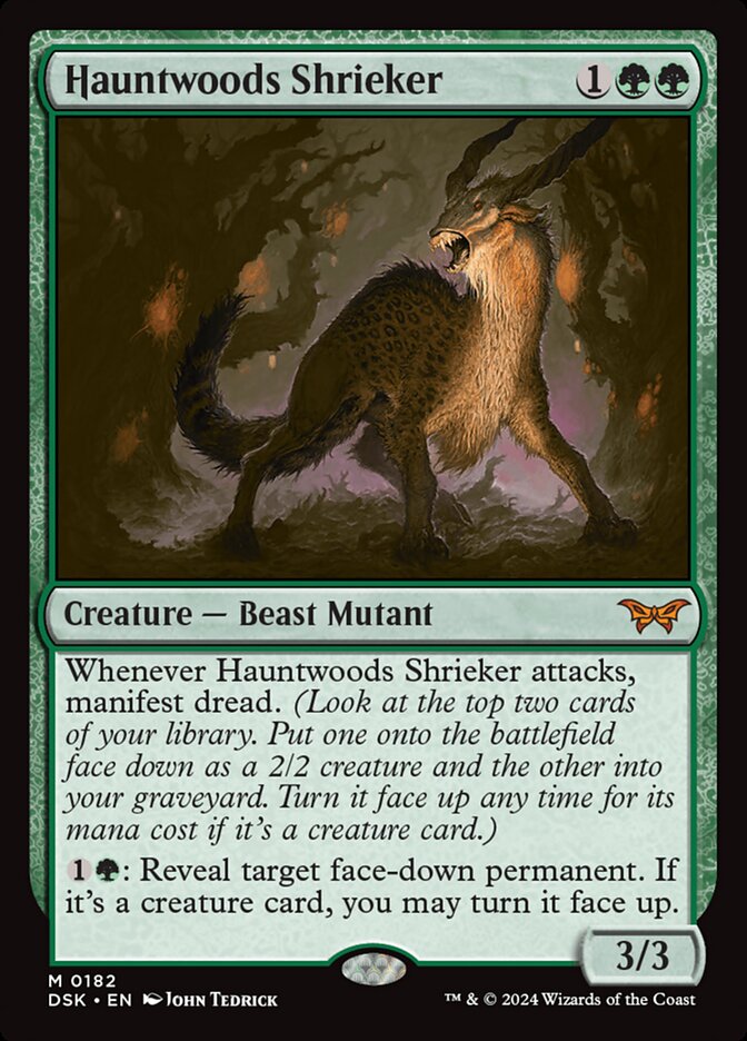 Guinchador da Matassombrada / Hauntwoods Shrieker - Magic: The Gathering - MoxLand