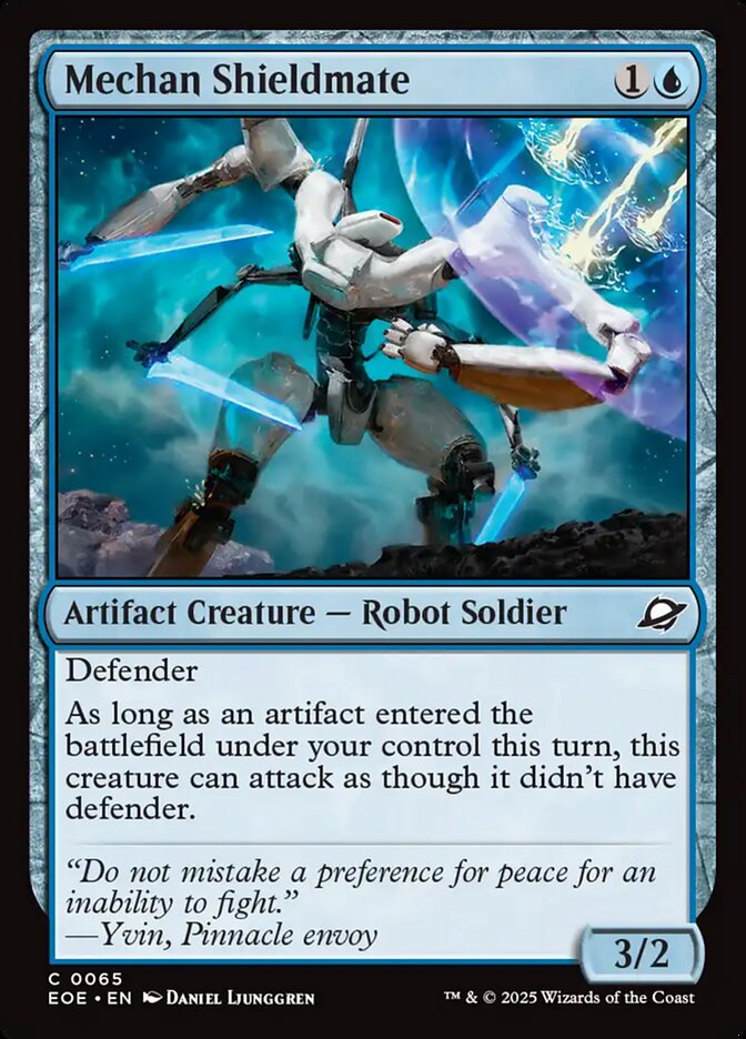Escudeiro Mecano / Mechan Shieldmate - Magic: The Gathering - MoxLand
