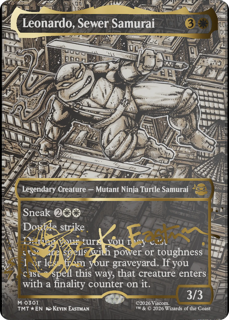Leonardo, Sewer Samurai - Magic: The Gathering - MoxLand