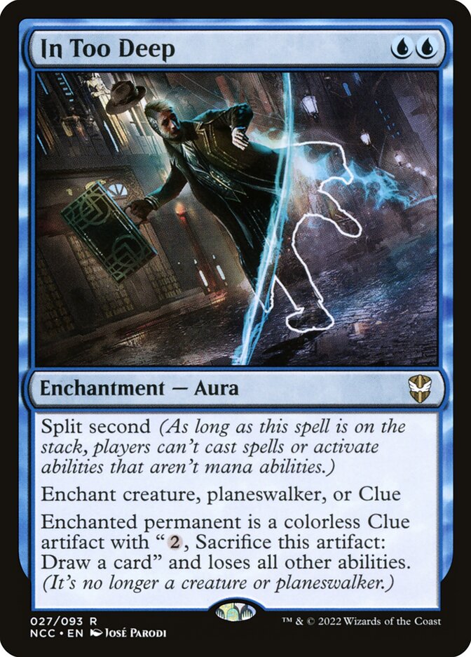 Demasiado a Fundo / In Too Deep - Magic: The Gathering - MoxLand