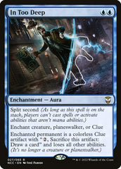Demasiado a Fundo / In Too Deep - Magic: The Gathering - MoxLand